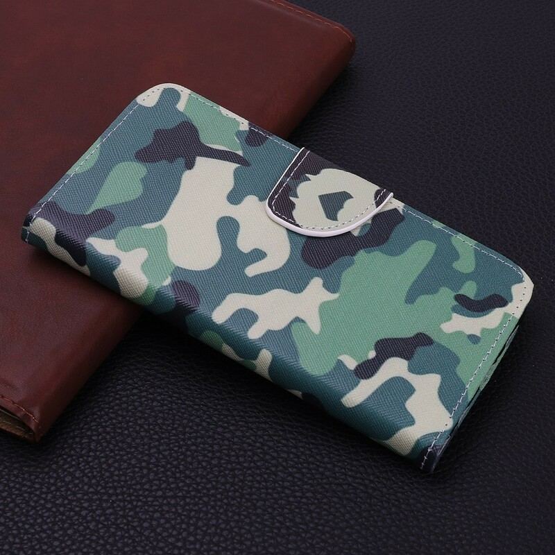 Flip Cover Huawei P Smart Z Militær Camouflage