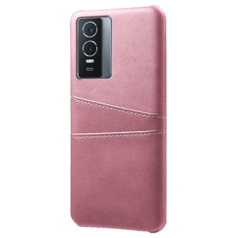 Cover Vivo Y76 5G Dobbelt Kortholder