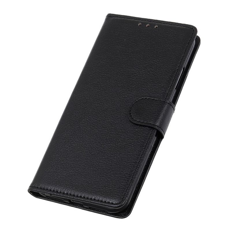 Flip Cover Vivo Y76 5G Litchi Tekstur