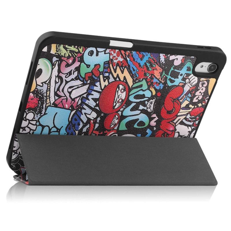 Cover iPad 10.9" (2022) Graffiti Penneholder