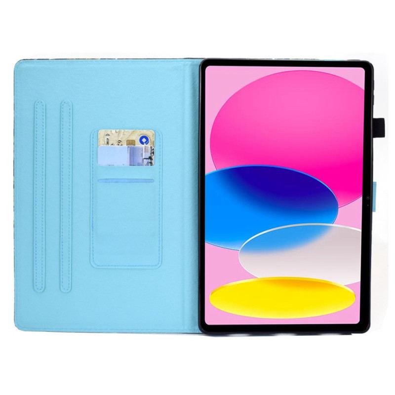 Flip Cover iPad 10.9" (2022) Altid Sommerfugle