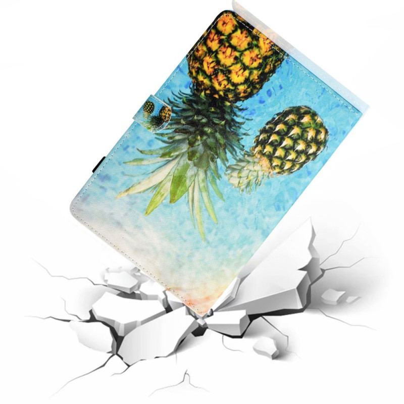 Flip Cover iPad 10.9" (2022) Ananas Grafik