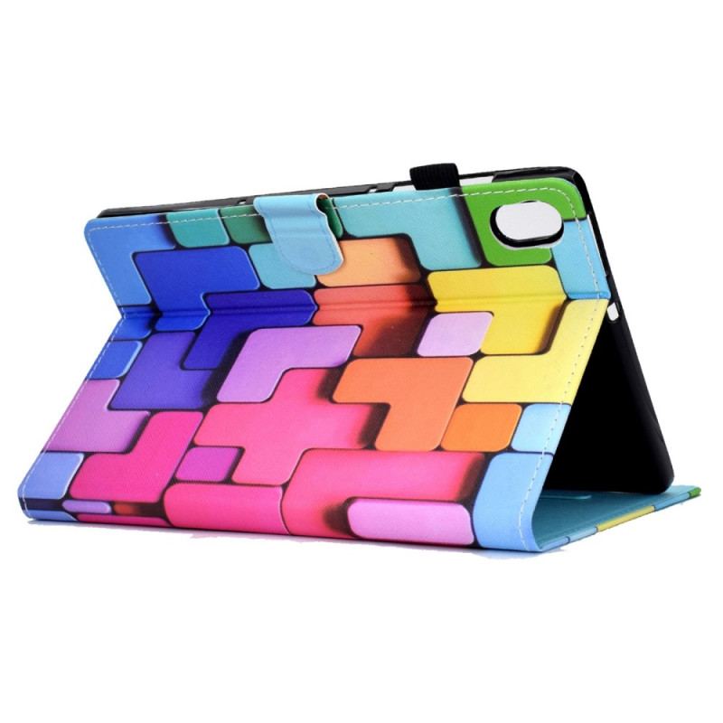 Flip Cover iPad 10.9" (2022) Geometrisk Design