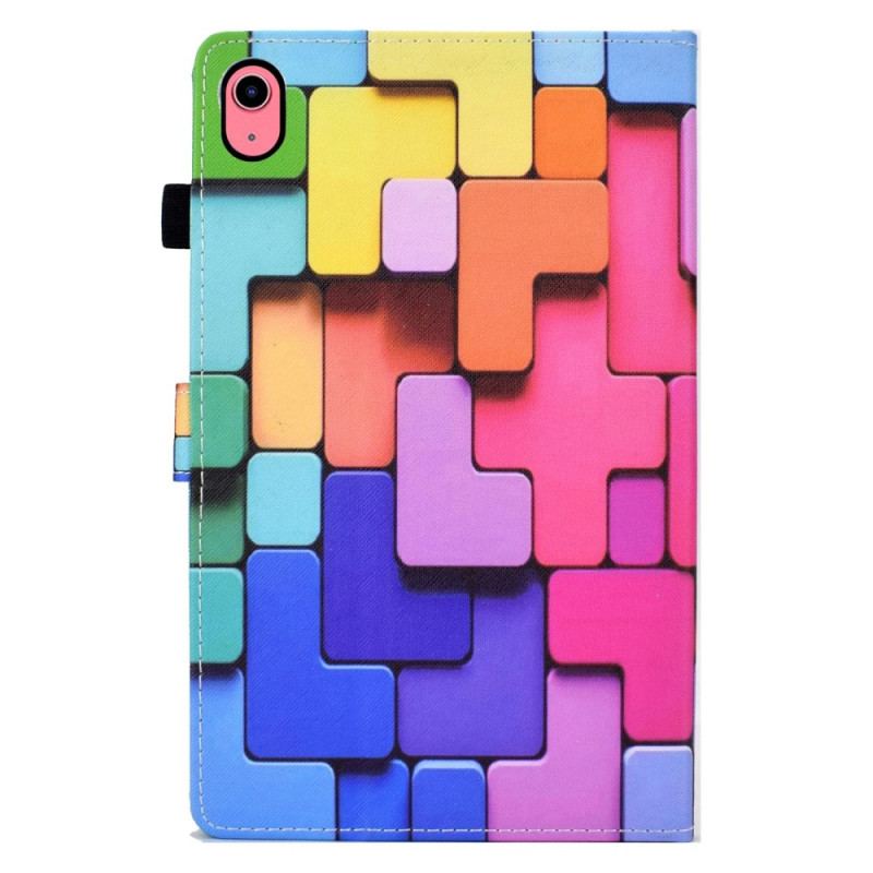 Flip Cover iPad 10.9" (2022) Geometrisk Design