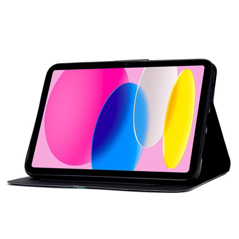 Flip Cover iPad 10.9" (2022) Grafisk Ananas