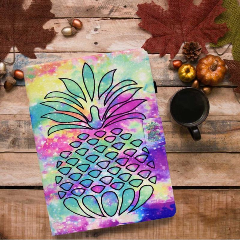 Flip Cover iPad 10.9" (2022) Grafisk Ananas