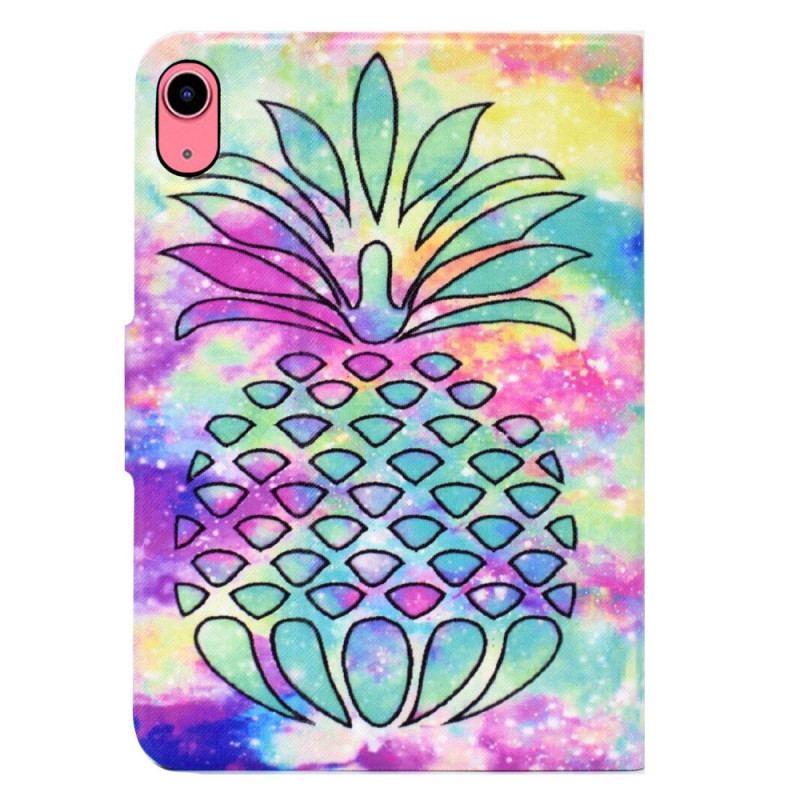 Flip Cover iPad 10.9" (2022) Grafisk Ananas