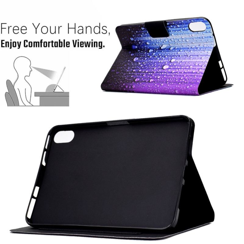 Flip Cover iPad 10.9" (2022) Kunstnerisk Regn