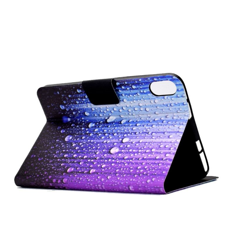 Flip Cover iPad 10.9" (2022) Kunstnerisk Regn