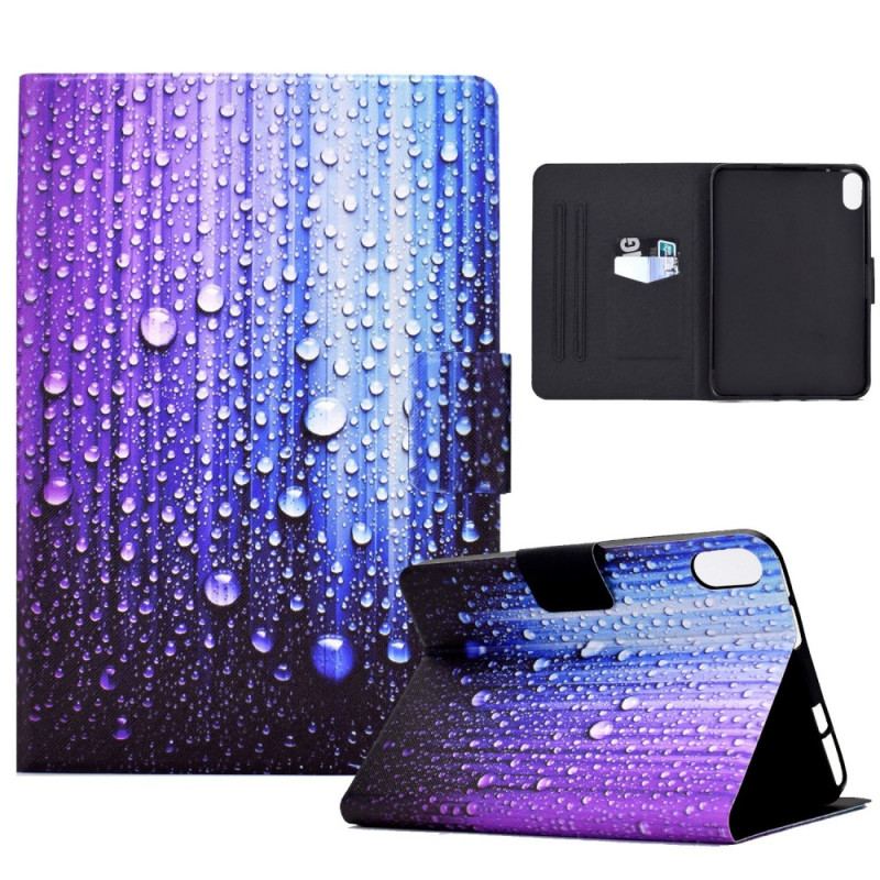 Flip Cover iPad 10.9" (2022) Kunstnerisk Regn