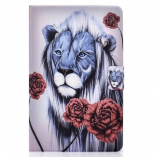 Flip Cover iPad 10.9" (2022) Leo Og Roses