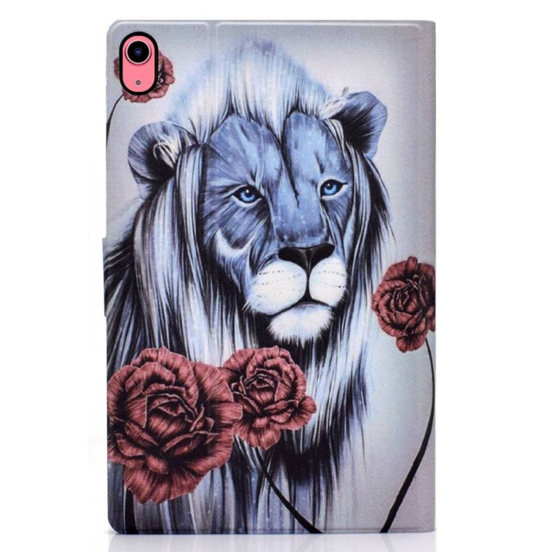 Flip Cover iPad 10.9" (2022) Leo Og Roses