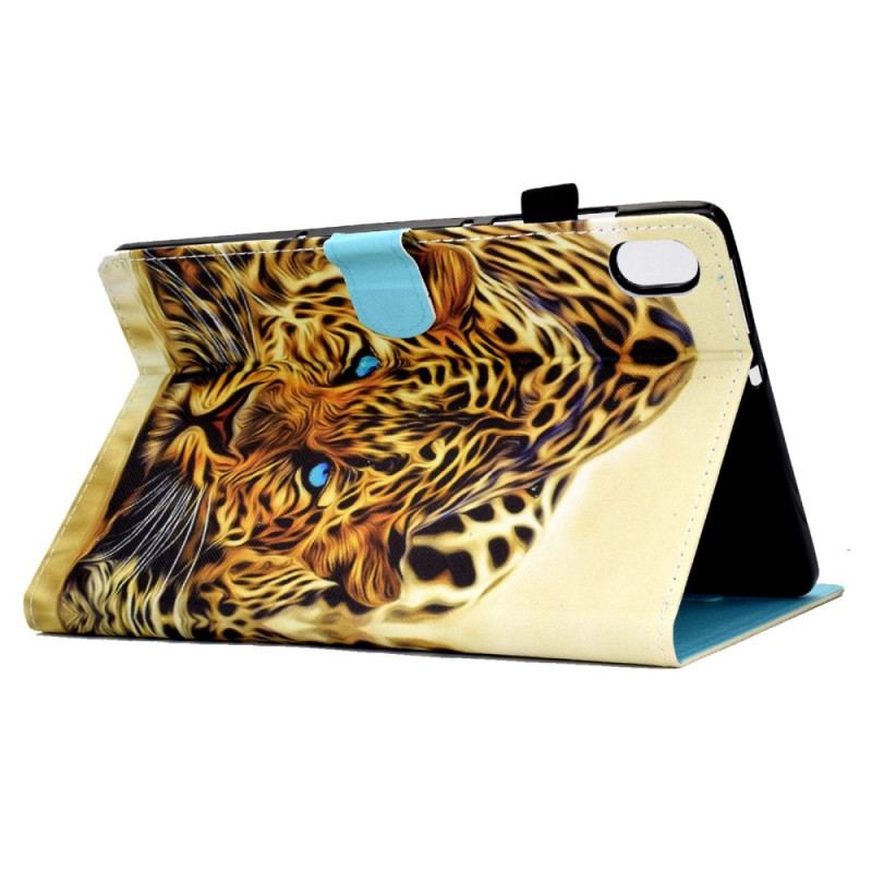 Flip Cover iPad 10.9" (2022) Leopard Grafik