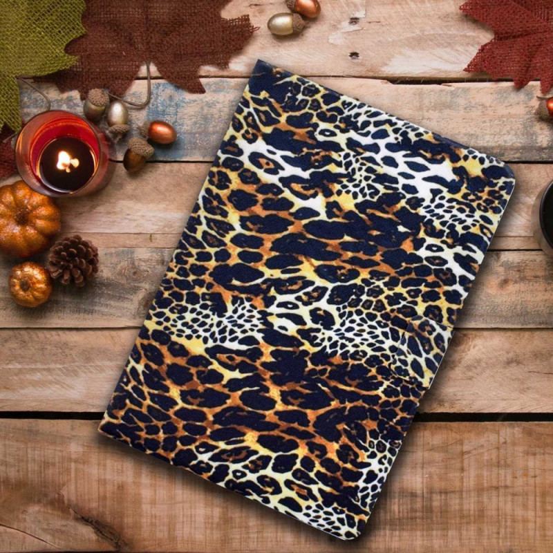 Flip Cover iPad 10.9" (2022) Leopard Stil