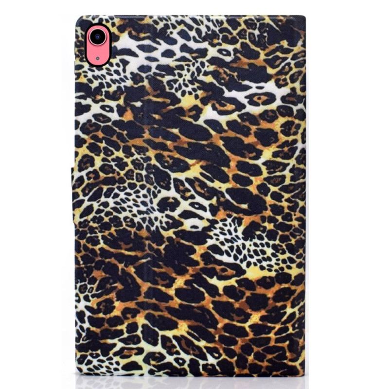 Flip Cover iPad 10.9" (2022) Leopard Stil