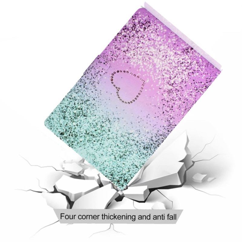 Flip Cover iPad 10.9" (2022) Skinnende Pailletter