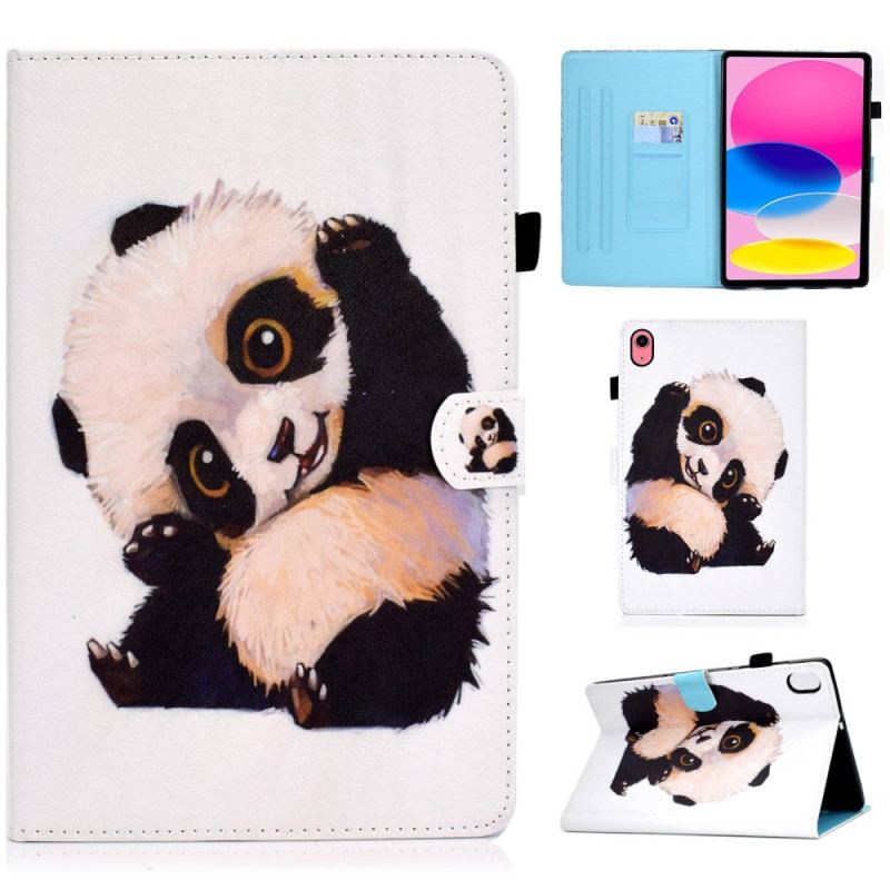 Flip Cover iPad 10.9" (2022) Sød Panda