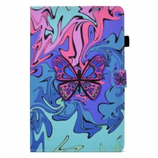 Flip Cover iPad 10.9" (2022) Sommerfugle Maleri