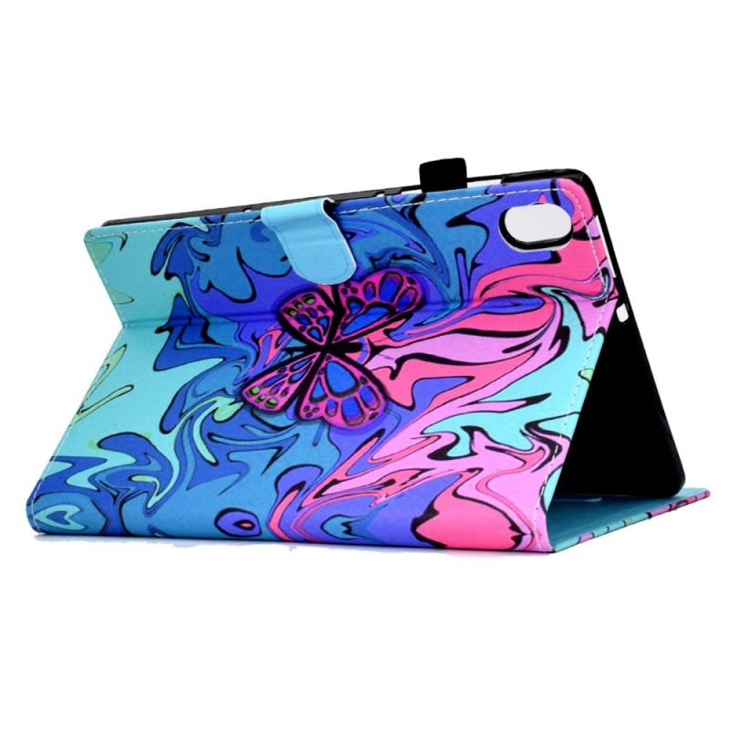 Flip Cover iPad 10.9" (2022) Sommerfugle Maleri