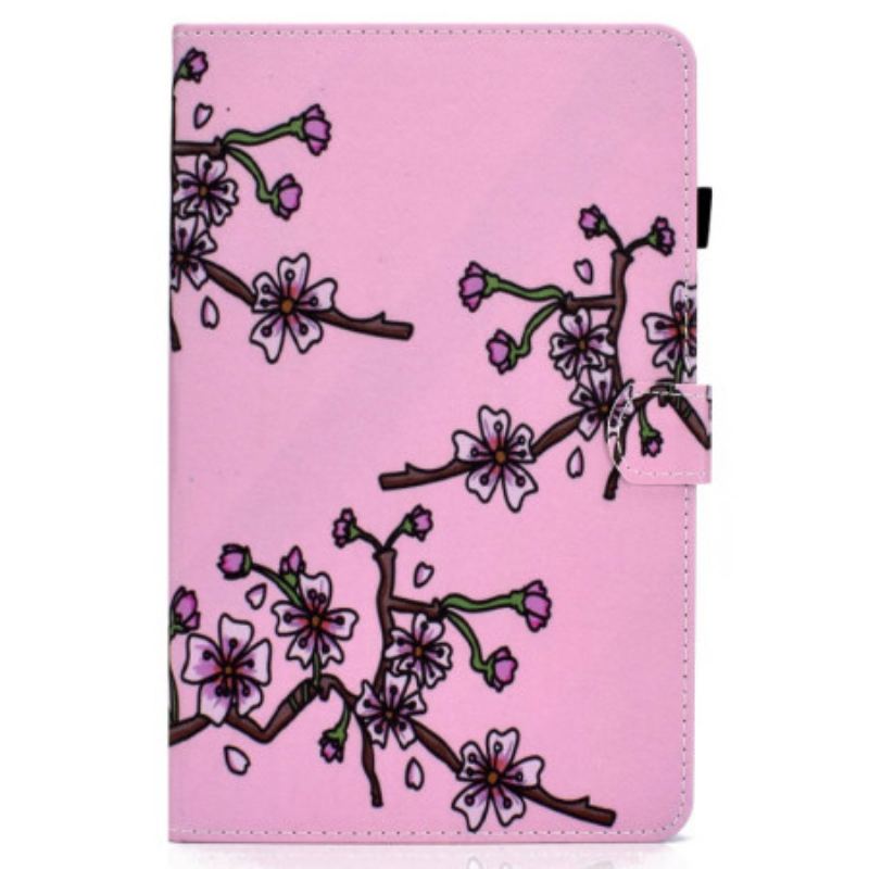 Læder Cover iPad 10.9" (2022) Blommeblomster