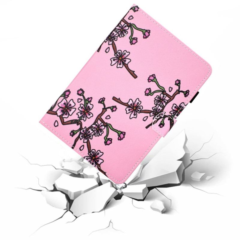 Læder Cover iPad 10.9" (2022) Blommeblomster