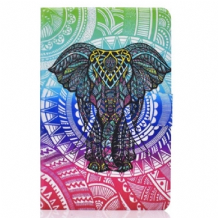 Læder Cover iPad 10.9" (2022) Indisk Elefant