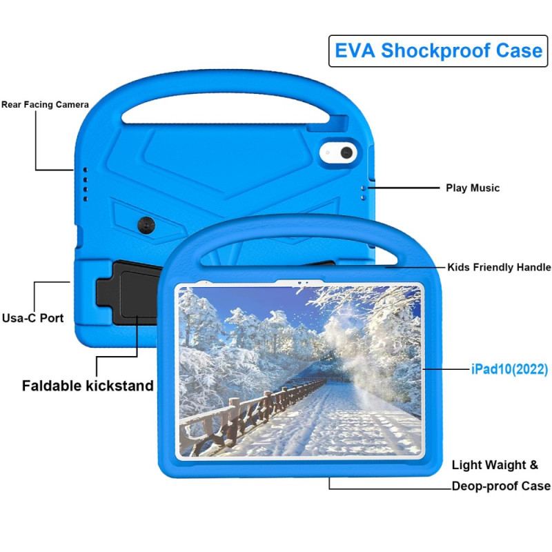 Mobilcover iPad 10.9" (2022) Eva-skum Til Børn