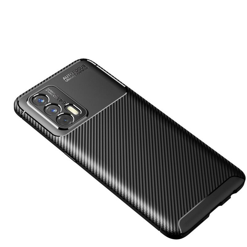 Cover Realme GT 5G Fleksibel Kulfibertekstur