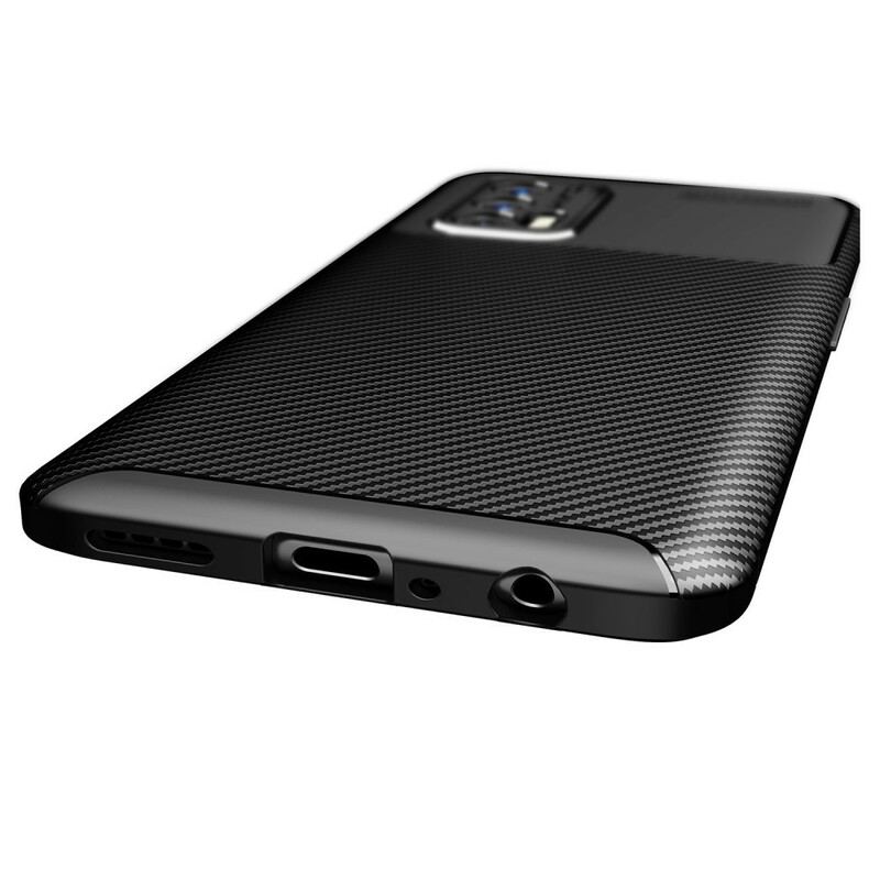 Cover Realme GT 5G Fleksibel Kulfibertekstur