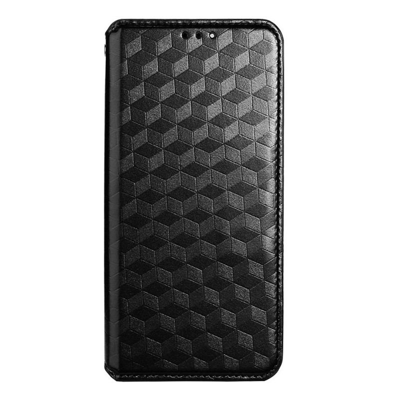 Cover Realme GT 5G Flip Cover Diamant Læder Effekt