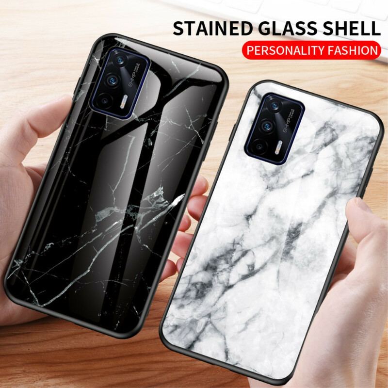 Cover Realme GT 5G Premium Farver Hærdet Glas