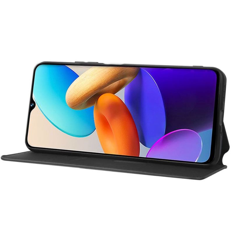 Cover Vivo Y22s Flip Cover 3d Tekstur