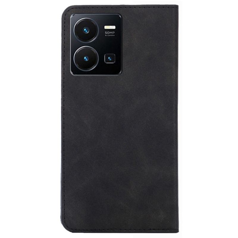 Cover Vivo Y22s Flip Cover Vintage Serie