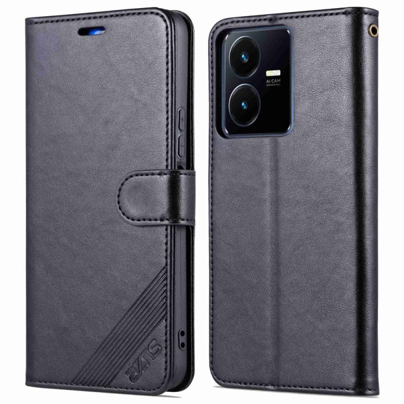 Flip Cover Vivo Y22s Azns Lædereffekt