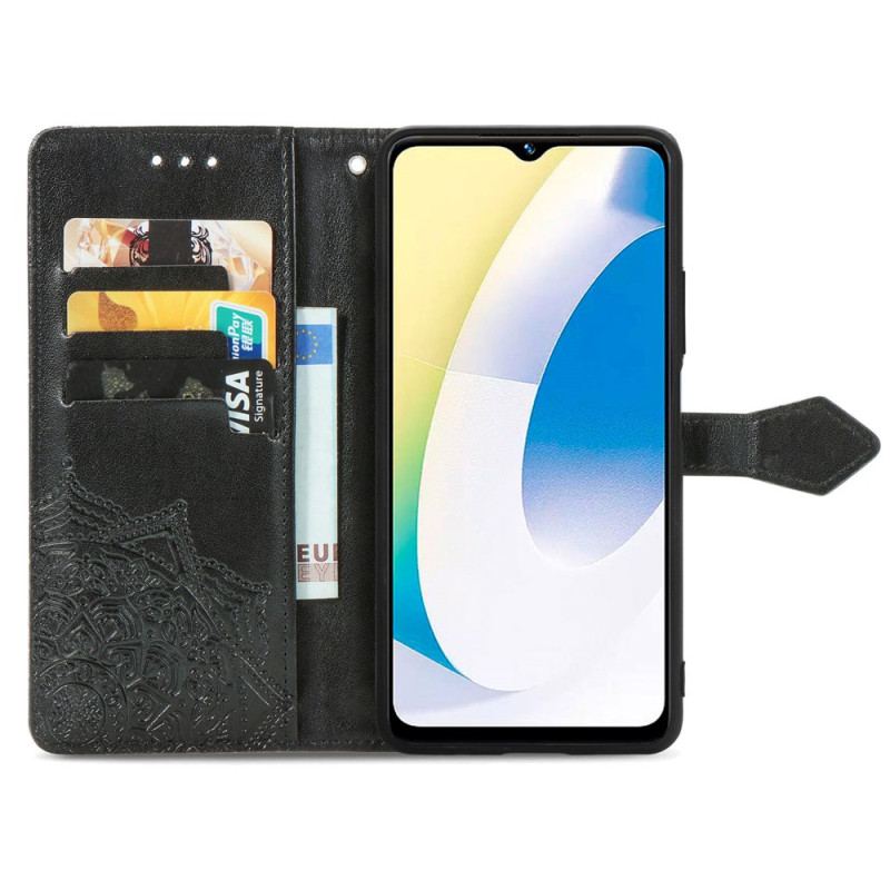 Flip Cover Vivo Y22s Barok-mandala