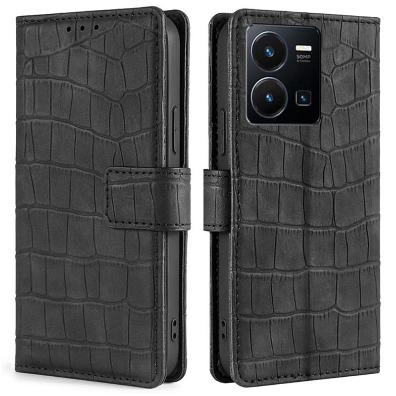 Flip Cover Vivo Y22s Krokodille