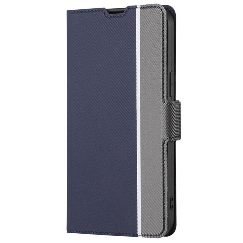 Flip Cover Vivo Y22s Tofarvet Dobbeltlås