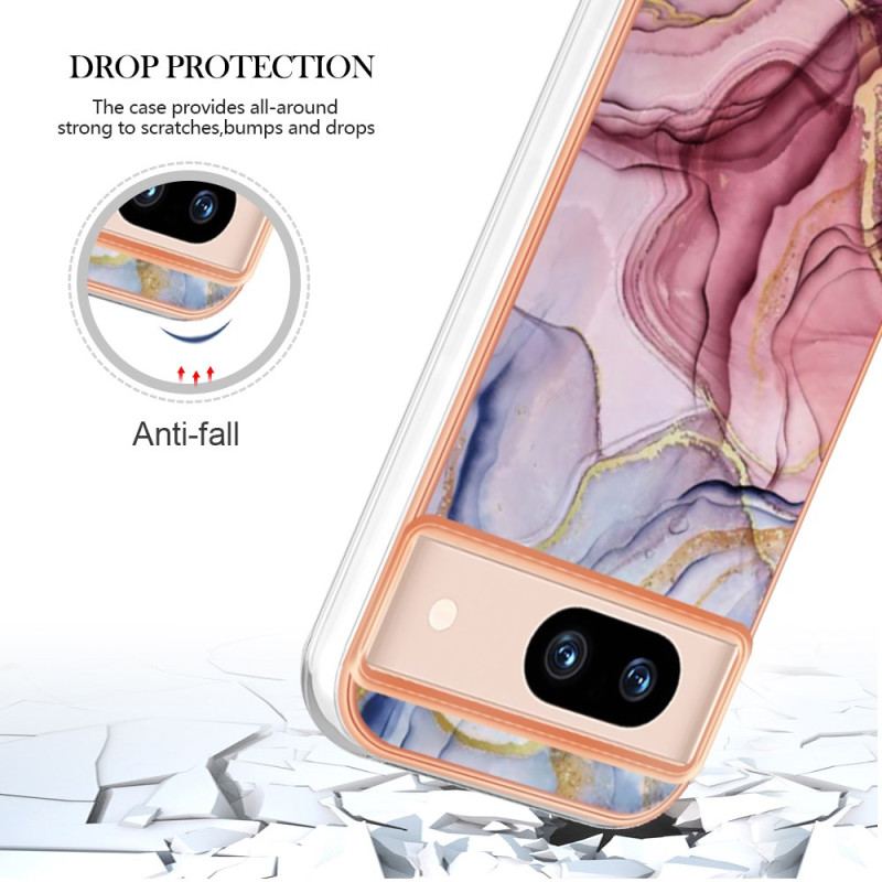 Cover Google Pixel 8a Marmorstil