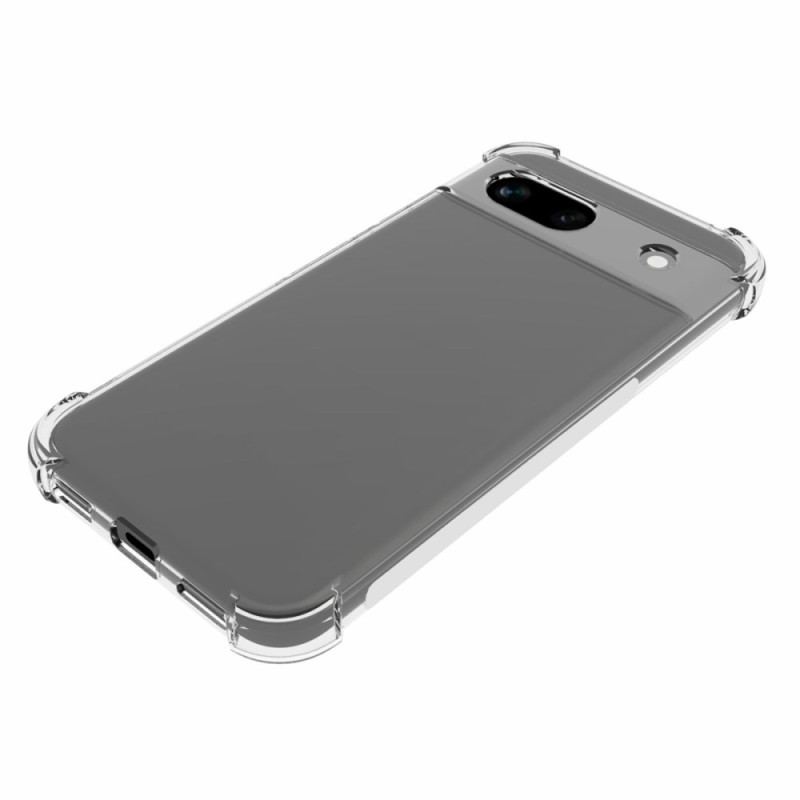 Cover Google Pixel 8a Telefon Etui Transparent Med Forstærkede Hjørner