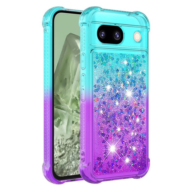 Cover Til Google Pixel 8a Glitter Gradient