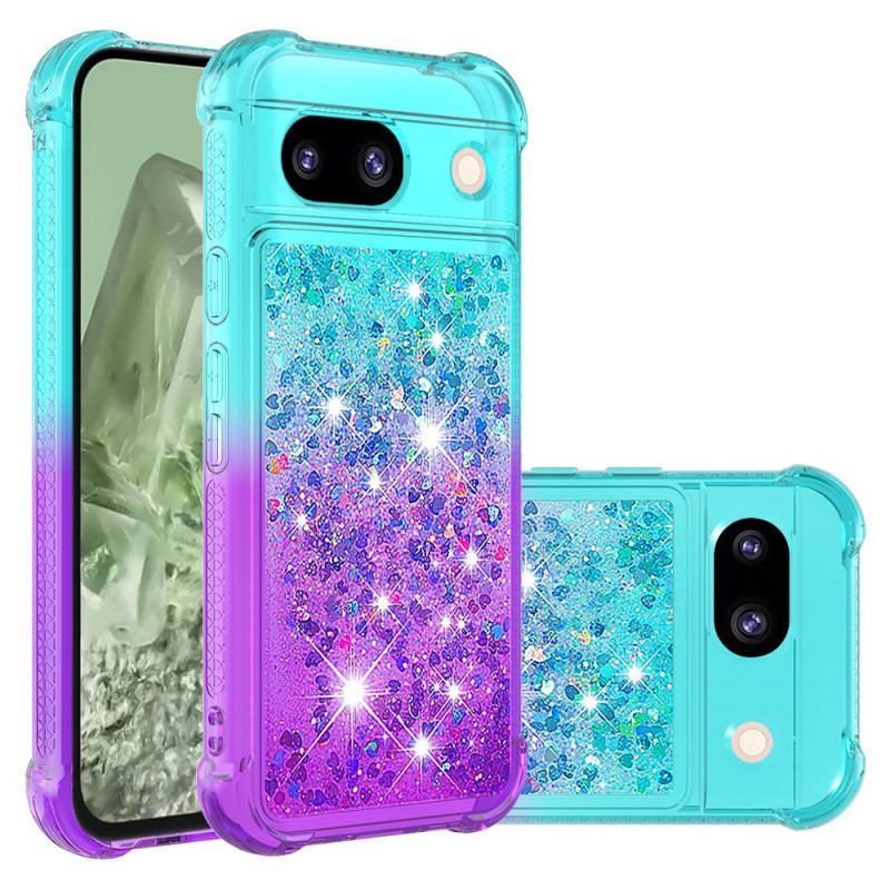 Cover Til Google Pixel 8a Glitter Gradient