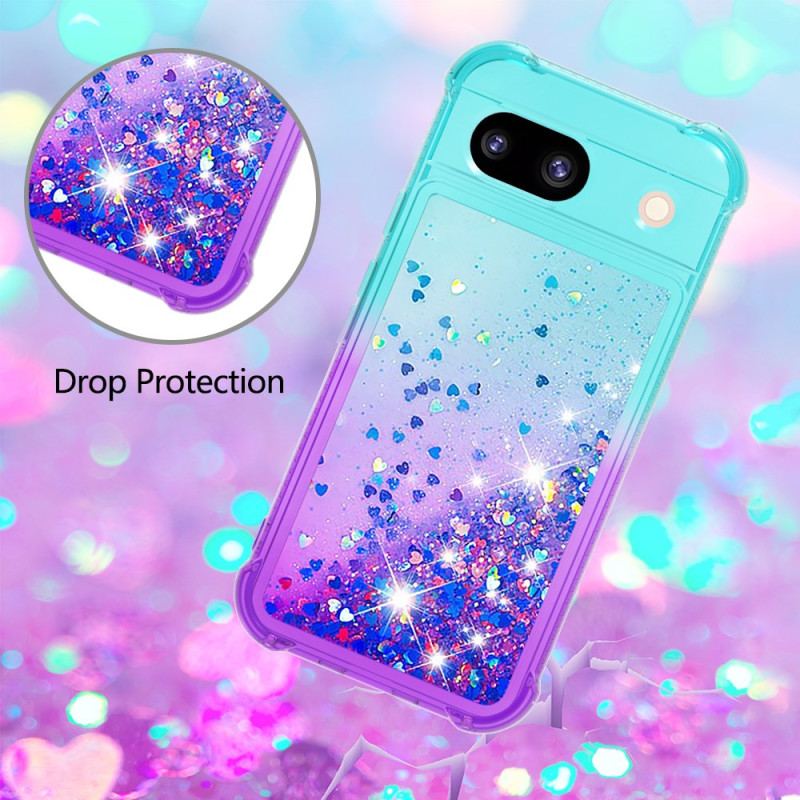 Cover Til Google Pixel 8a Glitter Gradient