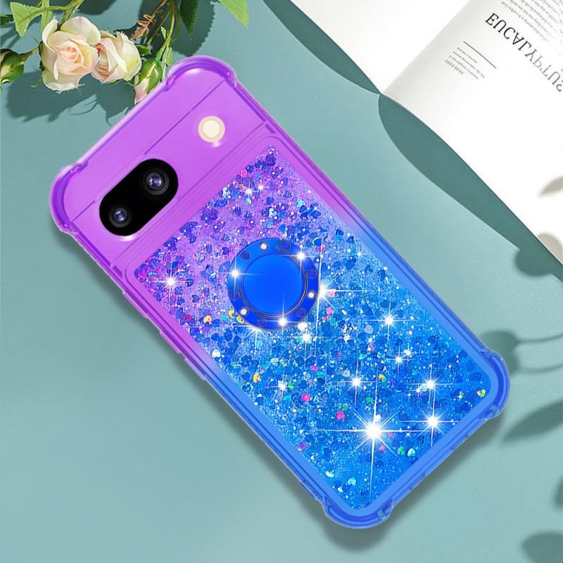 Cover Til Google Pixel 8a Glitter Gradient Support Ring