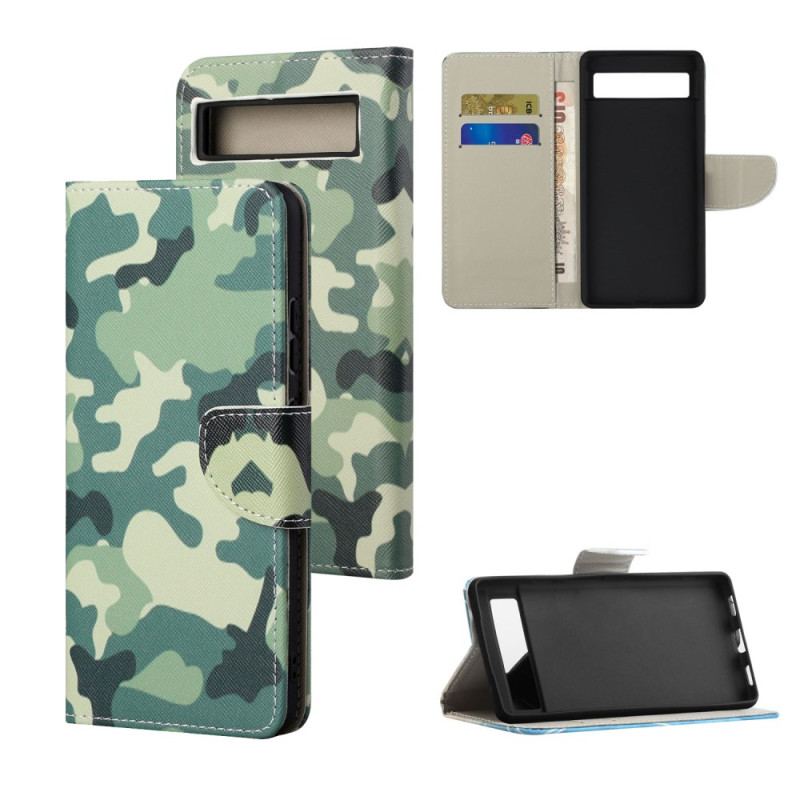 Flip Cover Google Pixel 8a Camouflage