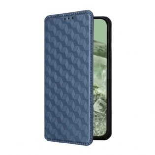 Flip Cover Til Google Pixel 8a 3d Diamanter