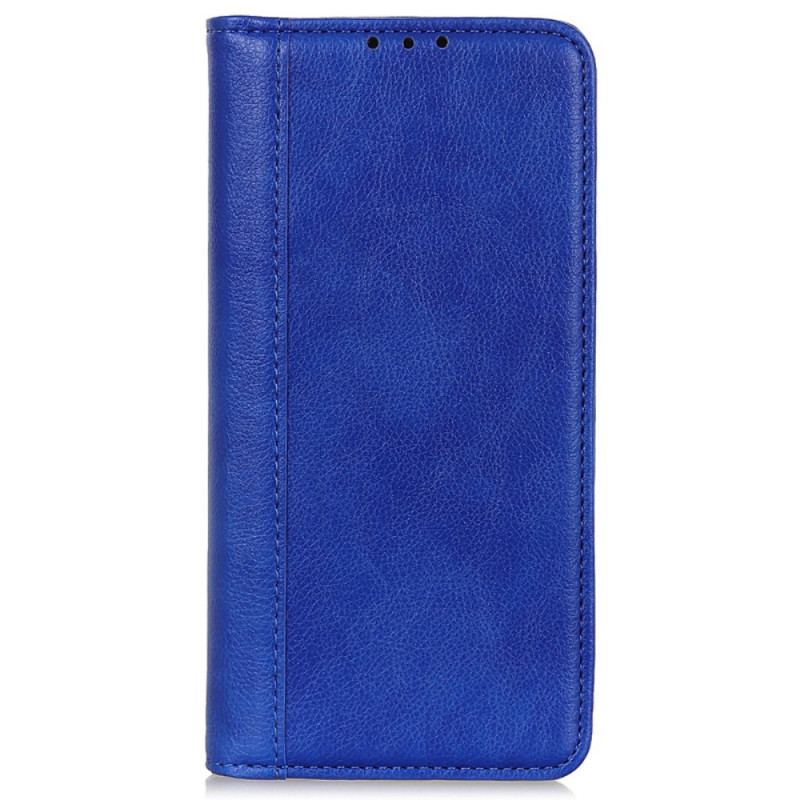 Læder Cover Google Pixel 8a Telefon Etui Litchi Texture Split Læder