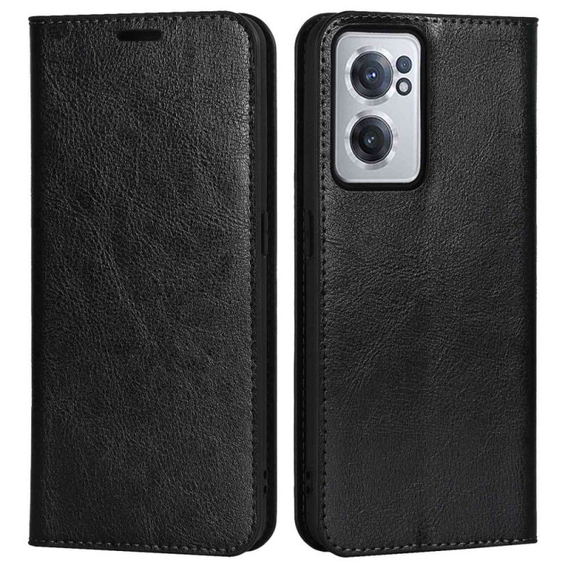 Cover OnePlus Nord CE 2 5G Flip Cover Ægte Læder