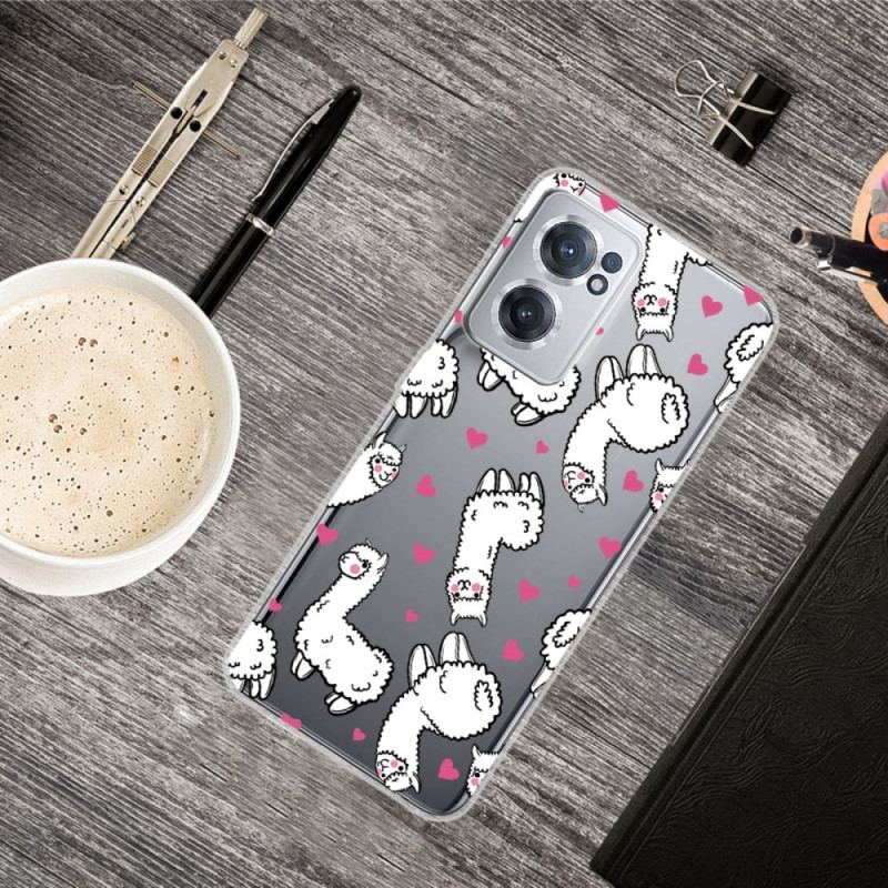 Cover OnePlus Nord CE 2 5G Forelskede Lamaer