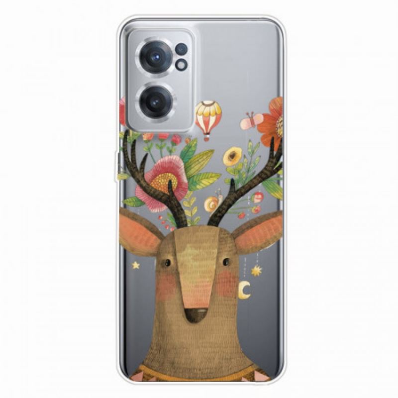 Cover OnePlus Nord CE 2 5G Hjorte I Blomster