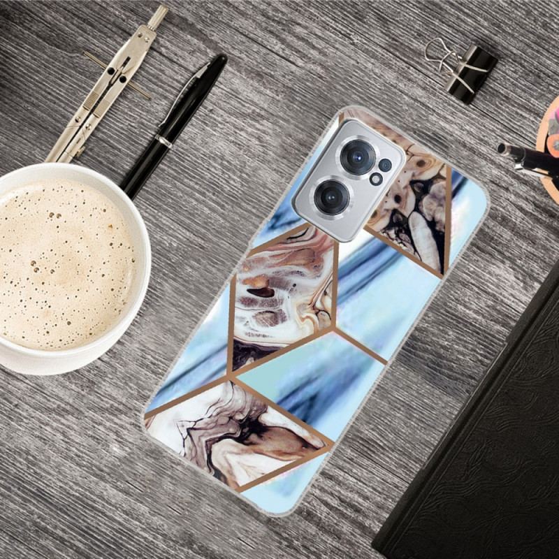 Cover OnePlus Nord CE 2 5G Marmor Og Kaffe